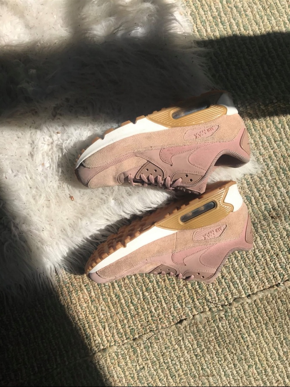 Nike Women’s  Pink Suede Air Max
